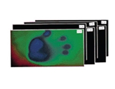 Temperature Sensitive Liquid Crystal Sheets