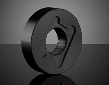 12.5mm Square Polarizer Adapter, 25.0mm Outer Diameter