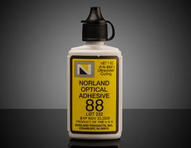 Norland Optical Adhesive NOA 88, 1 oz. Application Bottle, #14-841	
